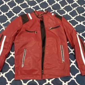 Red Motorcycle Jacket